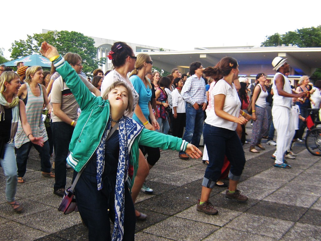 Lia Massetti danza alla Wasser Musik Festival in Berlin