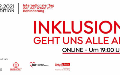 “Inklusion geht uns alle an” 3 dicembre giornata Internazionale delle persone disabili